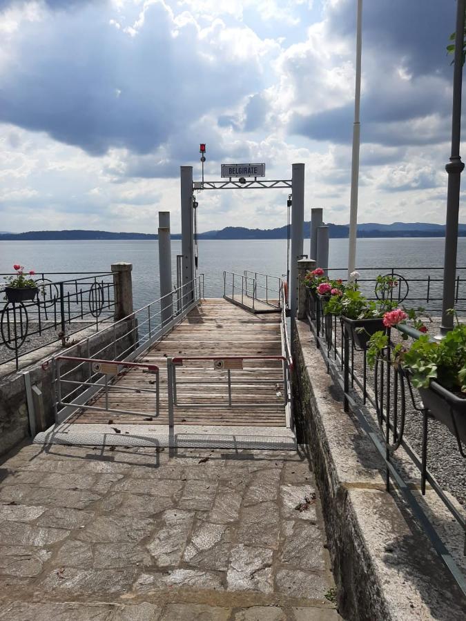 Bmp Apartment Gioiosa 1 Terrazza Vista Lago Belgirate Zewnętrze zdjęcie